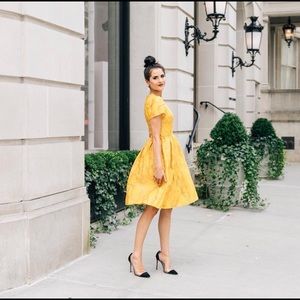 Rachel Parcel Floret Organza Dress